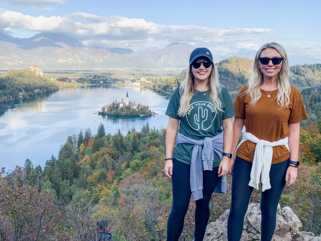 Hike in Lake Bled, Slovenia