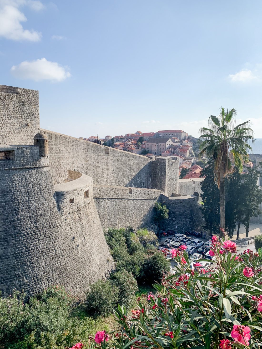 walls of Dubrovnik, Croatia, 4 days in croatia