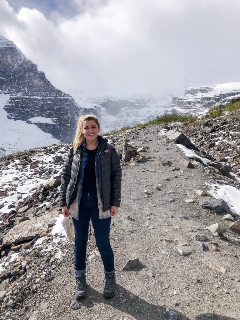 hiking in banff in september