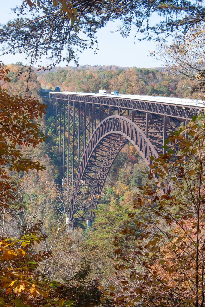 New River Gorge, West Virginia, fall US road trip