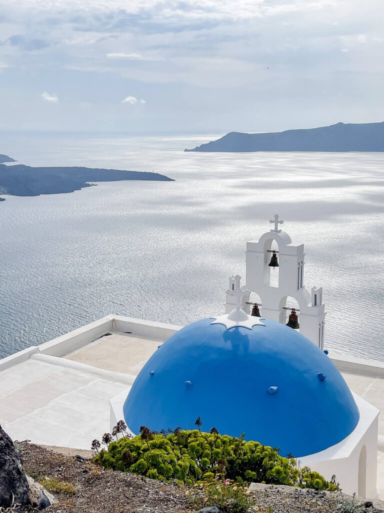 Three Bells of Fira, Santorini, 7 day greece itinerary