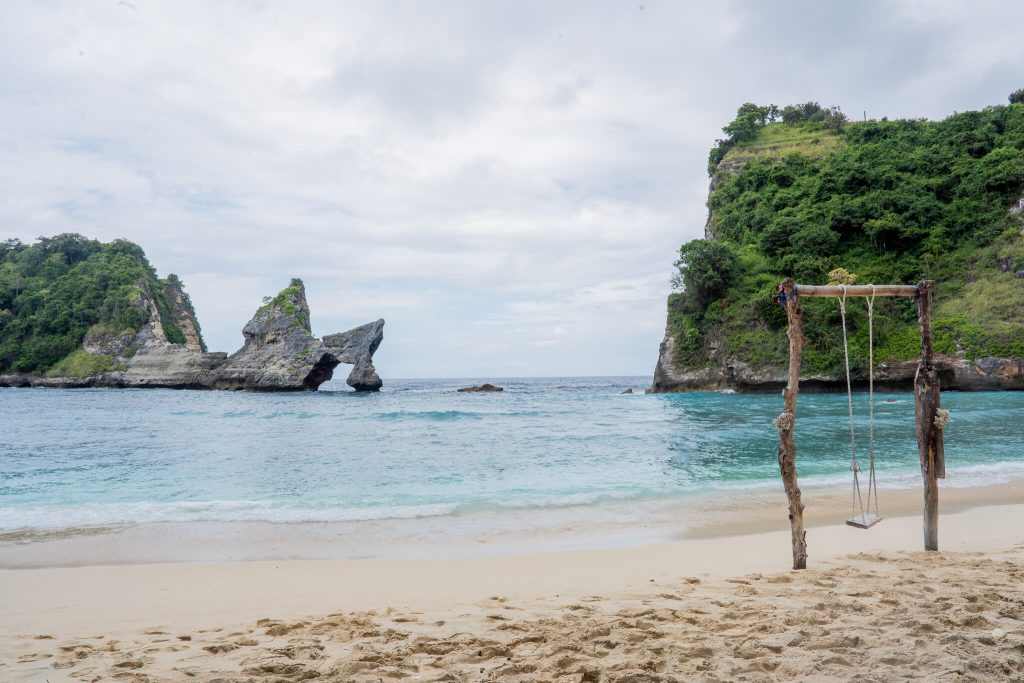 atuh beach, nusa penida, bali