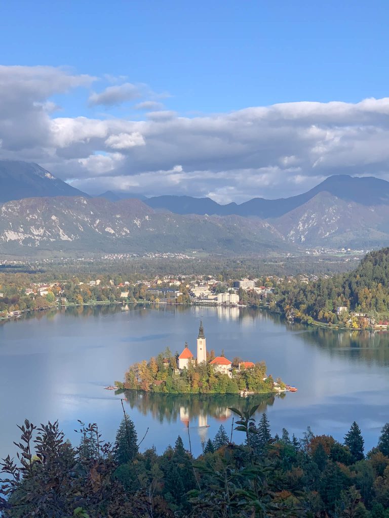 hike lake bled, slovenia