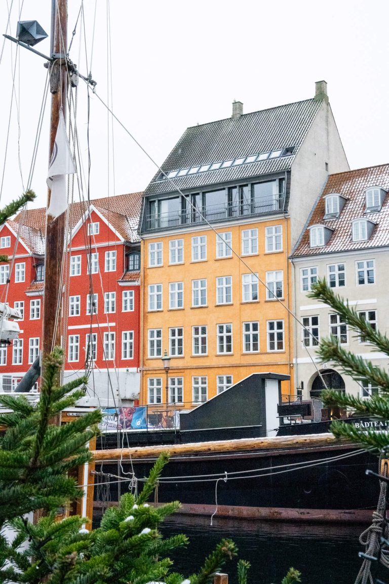 nyhavn christmas market, copenhagen, denmark