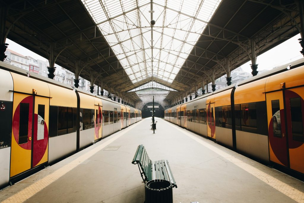 getting around europe by train