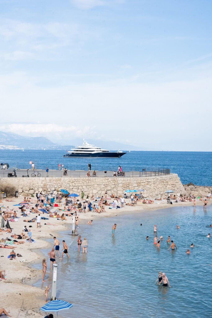 beaches of antibes