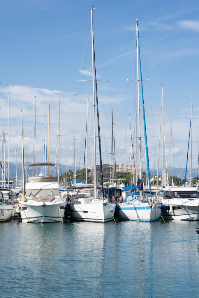 harbor in antibes