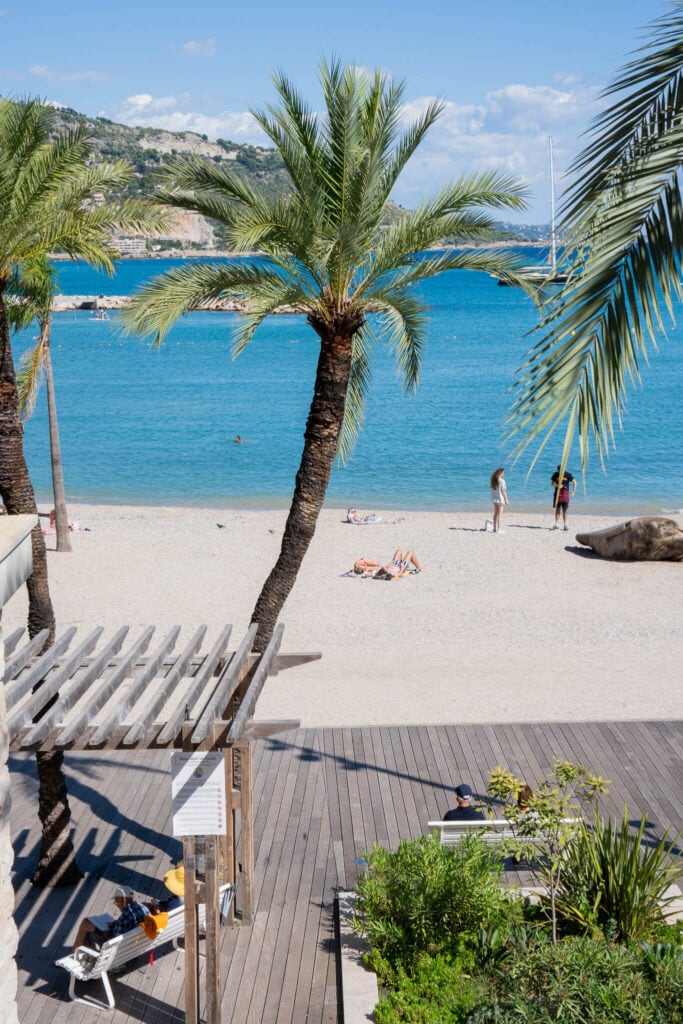 menton beaches