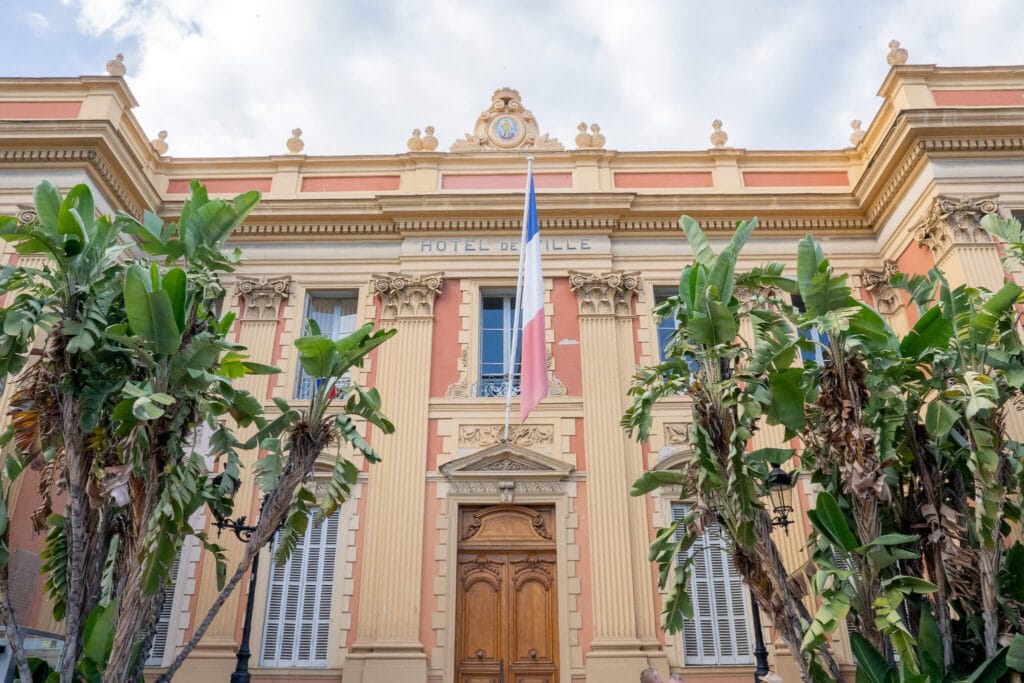 hotel de ville, menton city hall