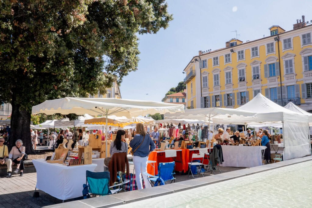 nice open air market