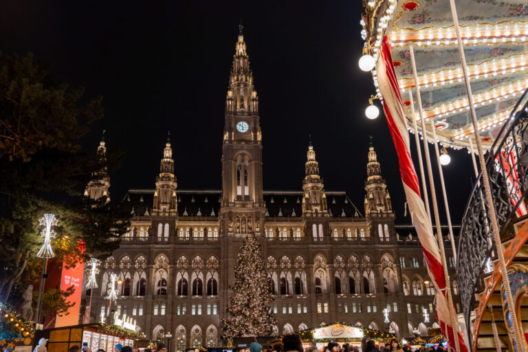 best christmas markets in vienna, rathausplatz market