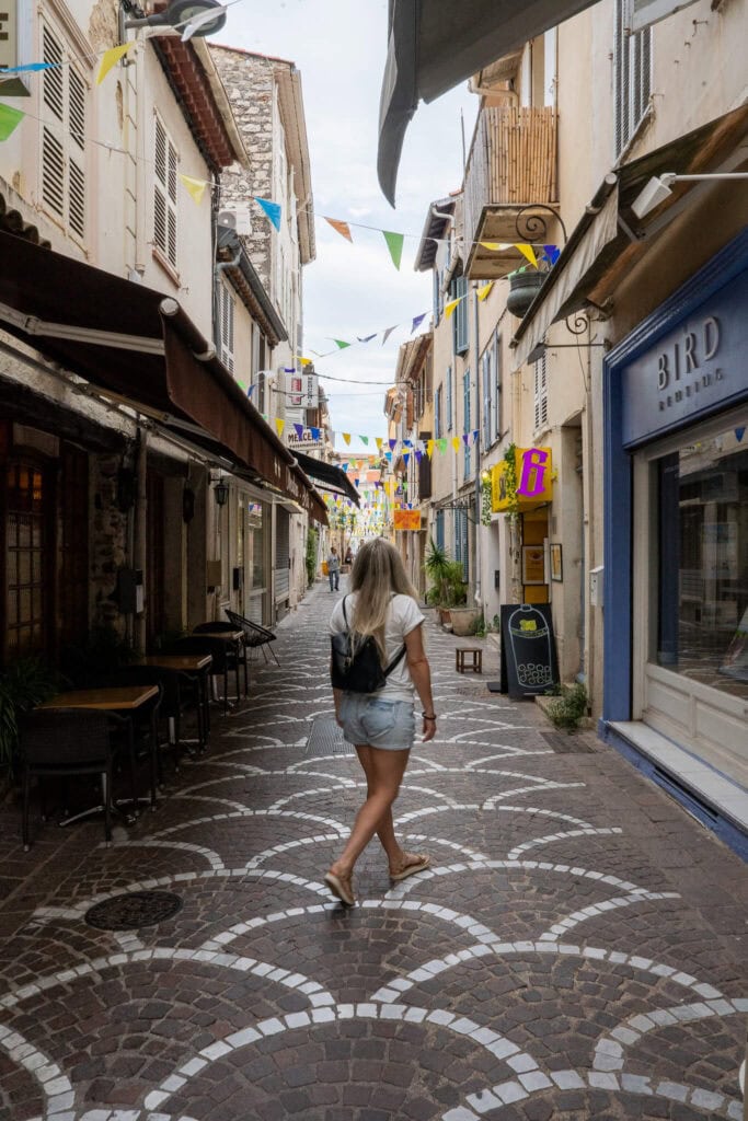 old town antibes, france