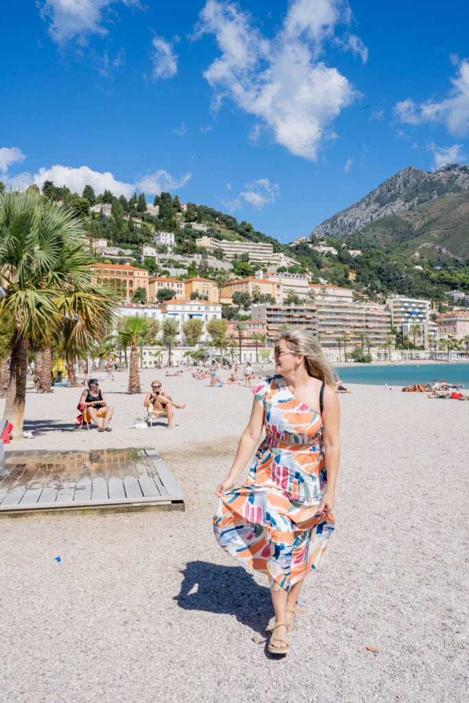 sablettes beach, menton, plage des sablettes