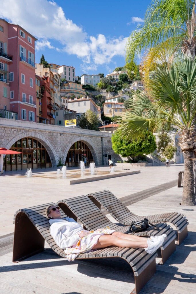 sablettes beach, menton, plage des sablettes