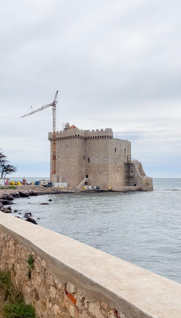 fortress on île saint honorat