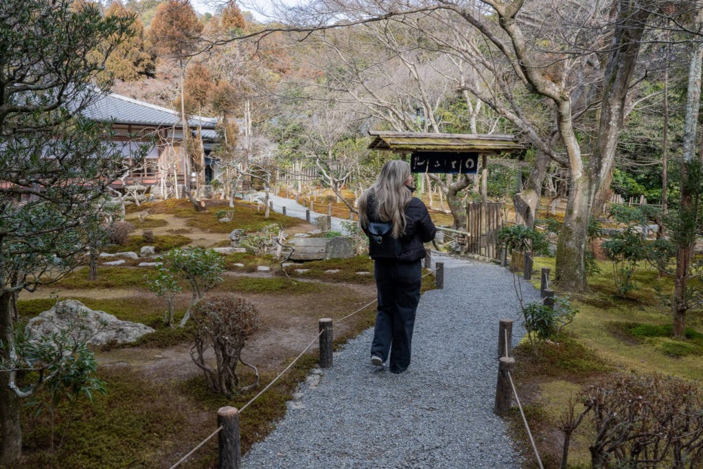 ryoan-ji temple and gardem, kyoto, japan