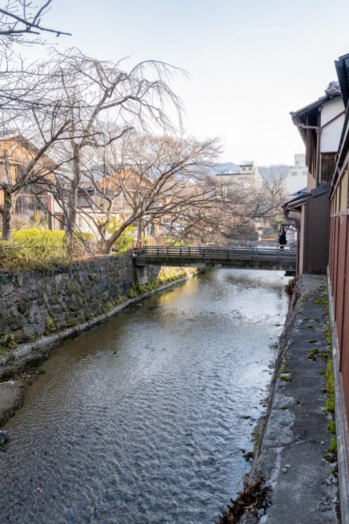 Shirakawa Canal, Kyoto, Japan