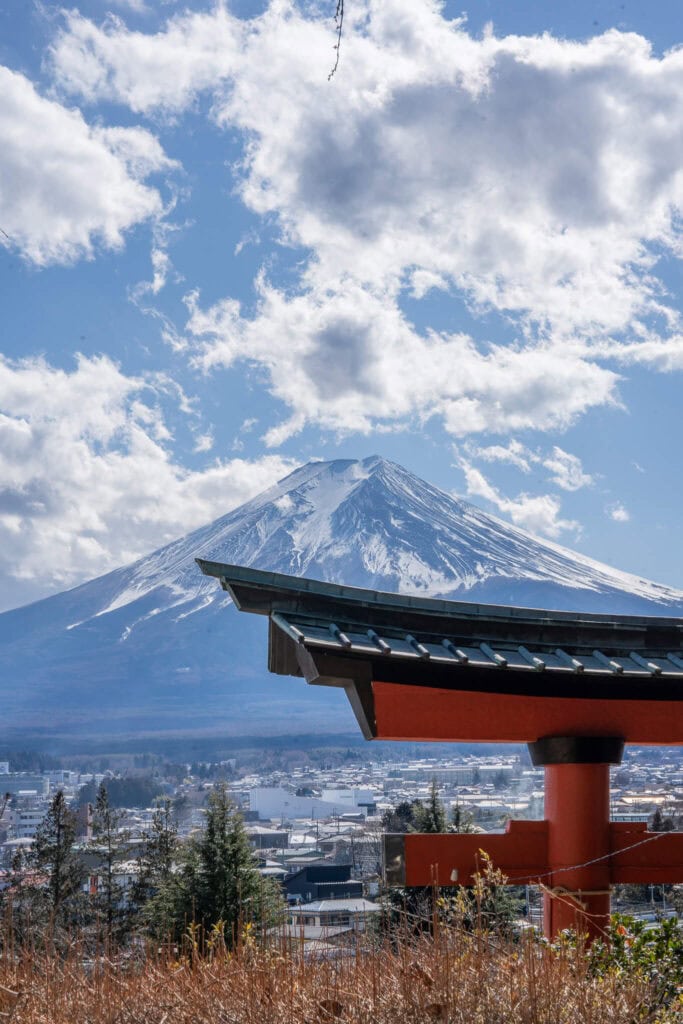 Arakurayama Sengen Park, Tokyo, Japan, Mt Fuji