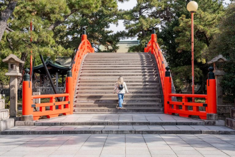 sumiyoshi taisha, osaka, japan