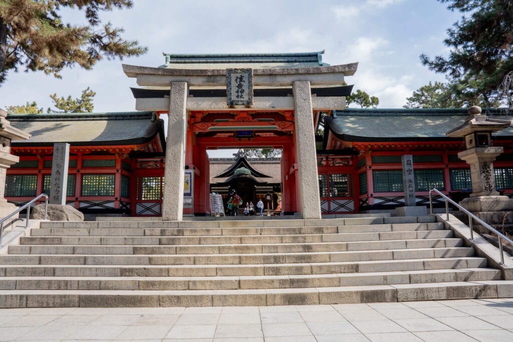 Sumiyoshi Taisha, osaka, japan