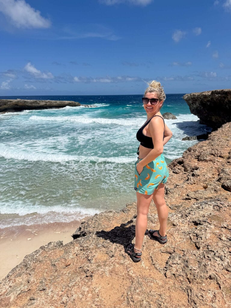 boca prins, arikok national park, aruba