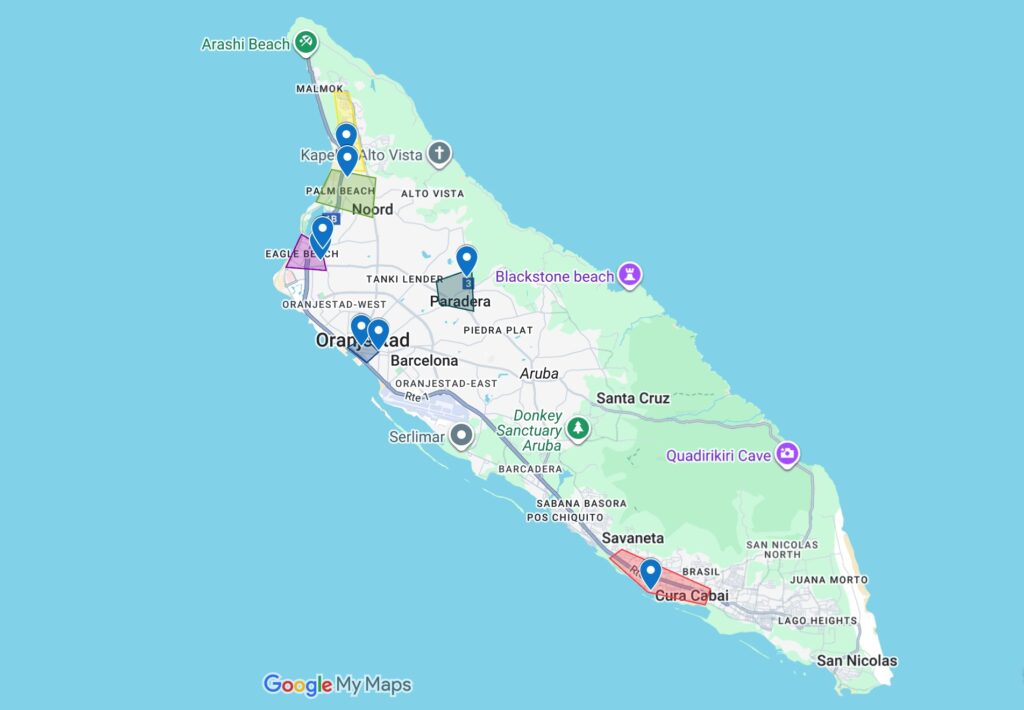 where to stay in aruba