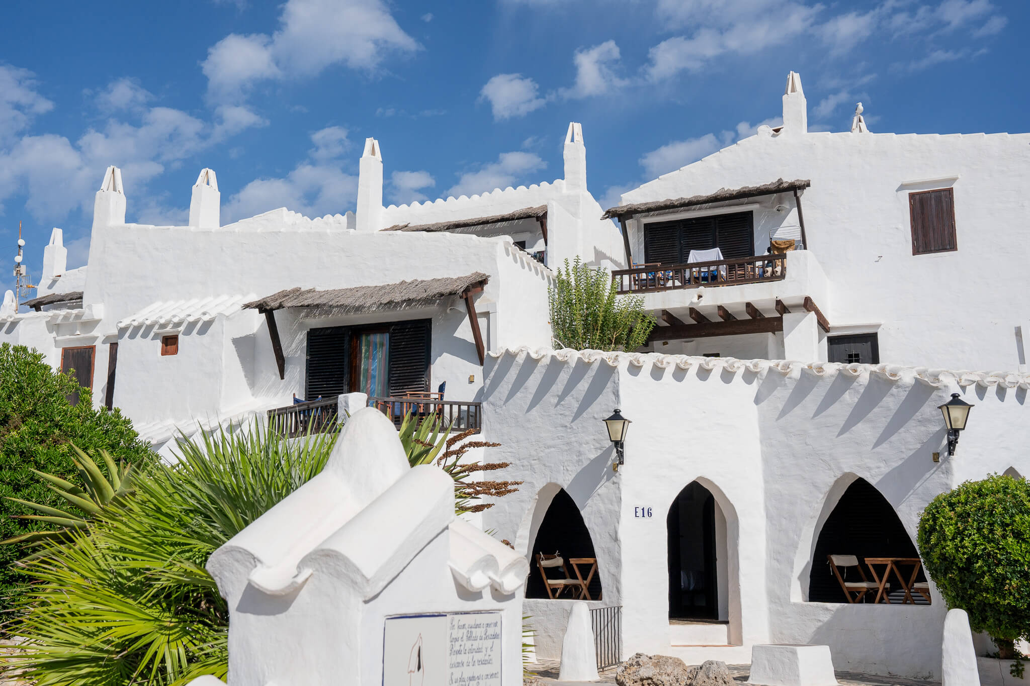 White-washed Fishing Village, Binibeca Menorca