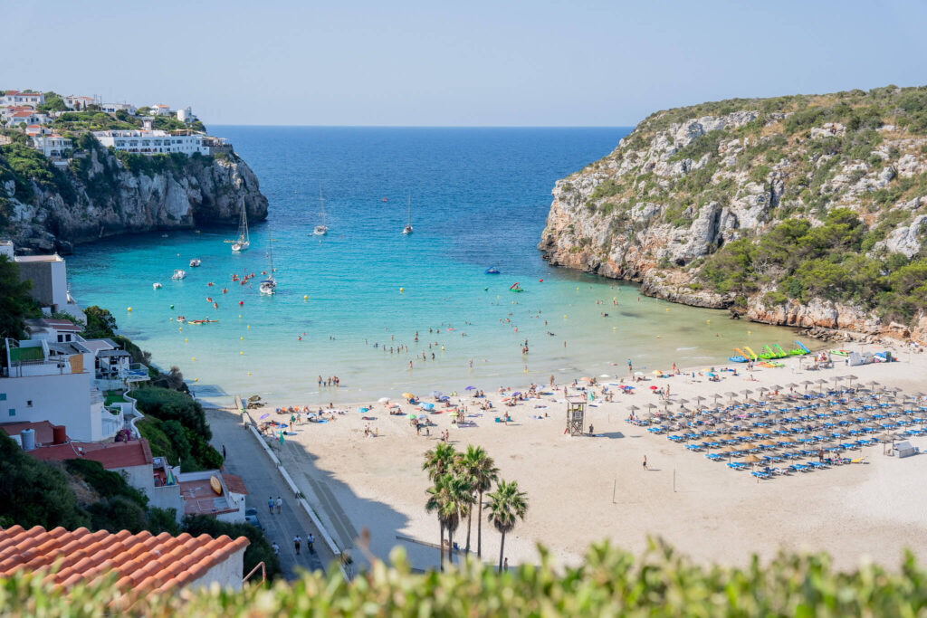cala en porter, menorca