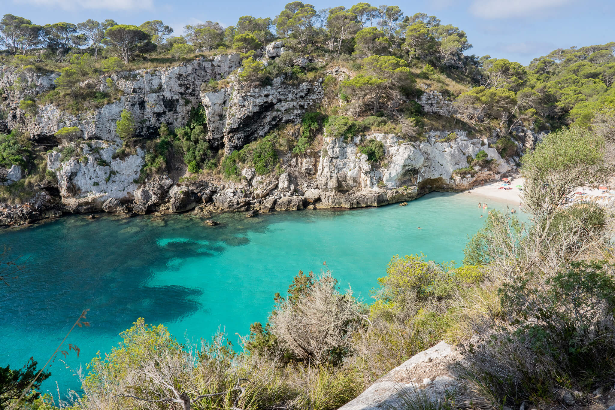 cala macareletta, menorca
