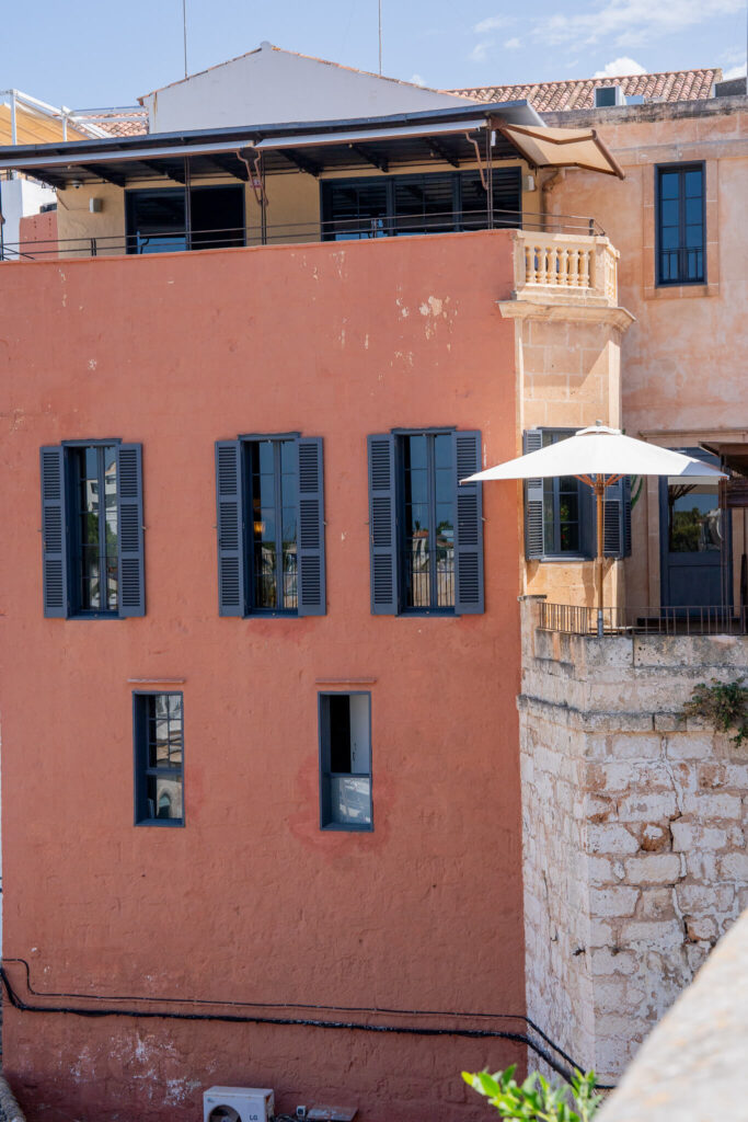 streets of cuitadella, menorca