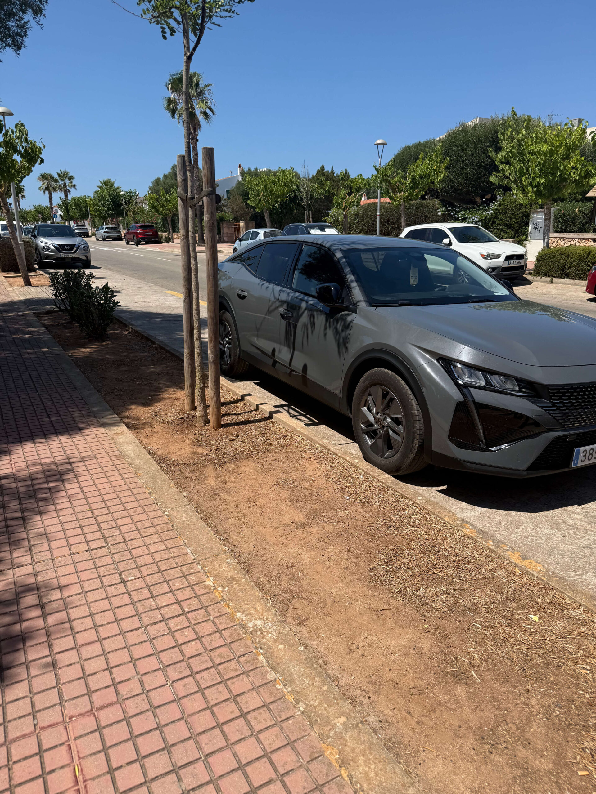 renting a car in menorca