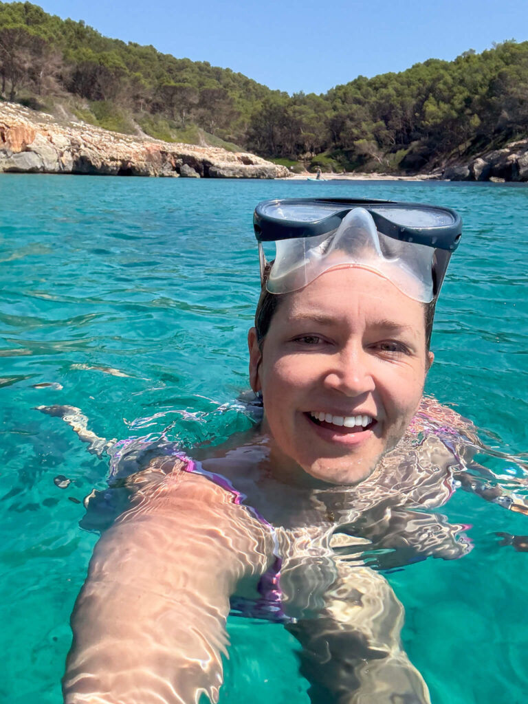 snorkeling in menorca
