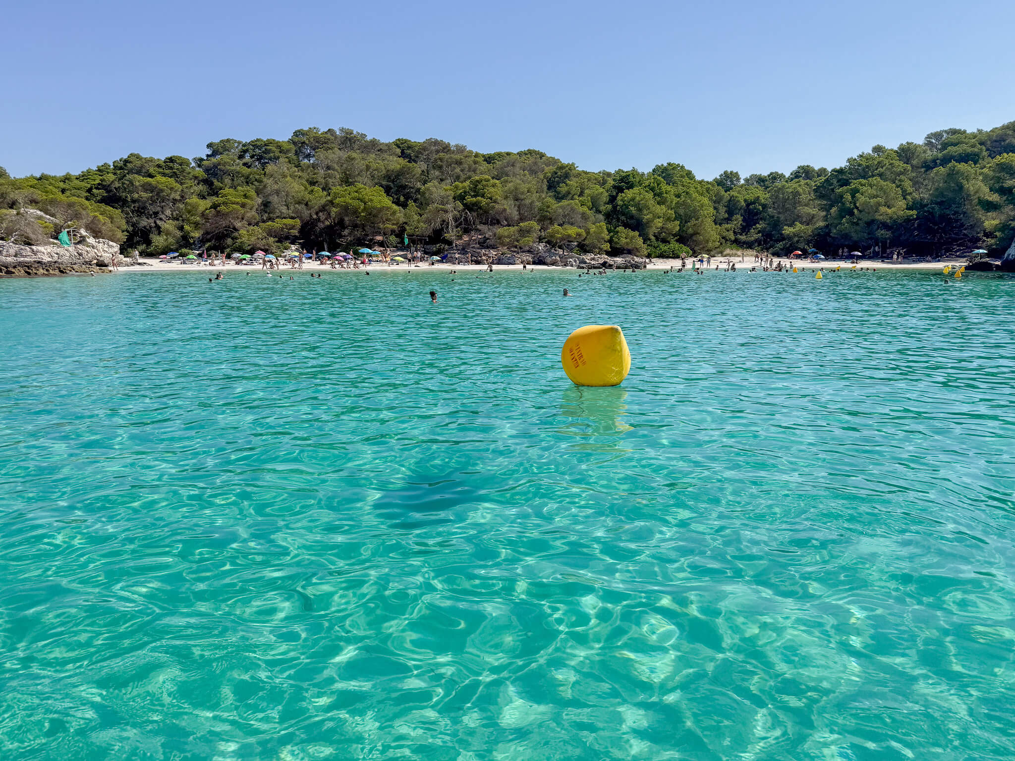 menorca boat tour, cala en turqueta