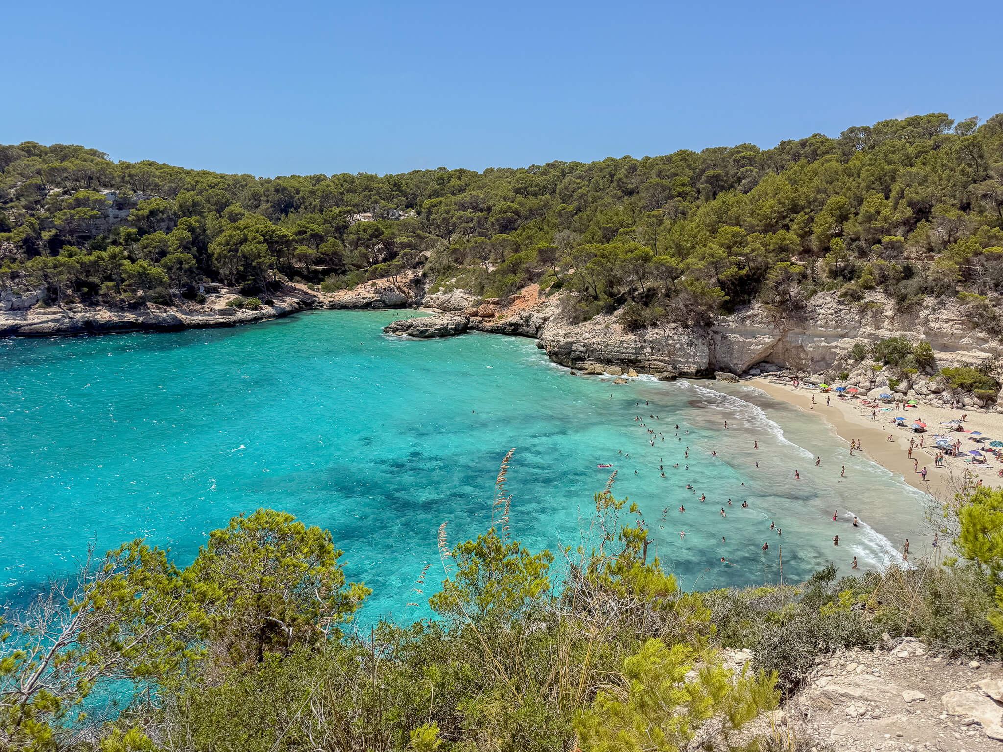 cala mitjana, menorca, spain