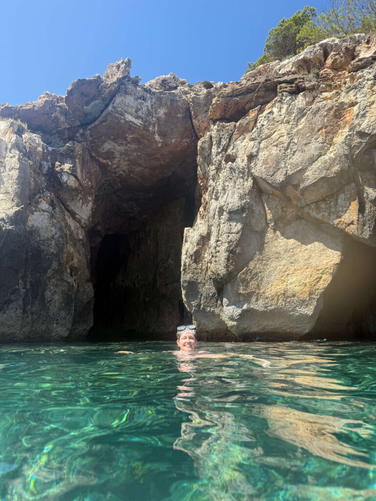 Cala fustum, menorca