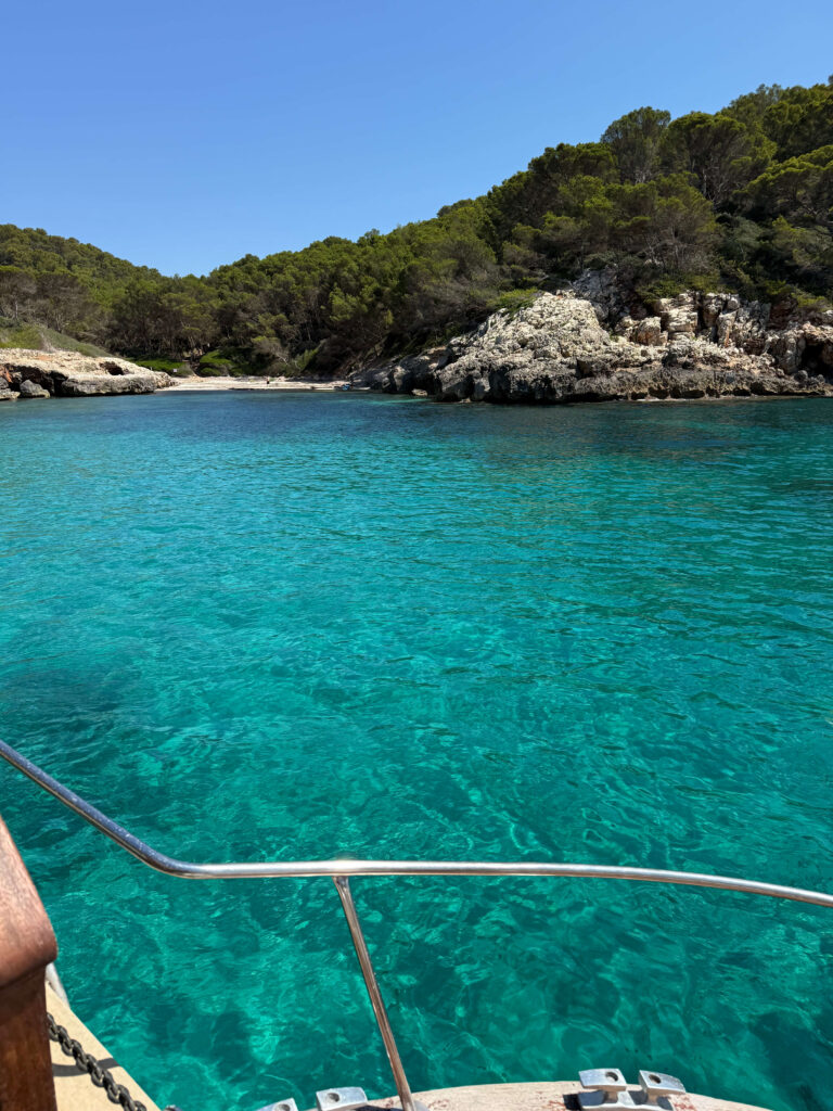 Cala fustum, menorca