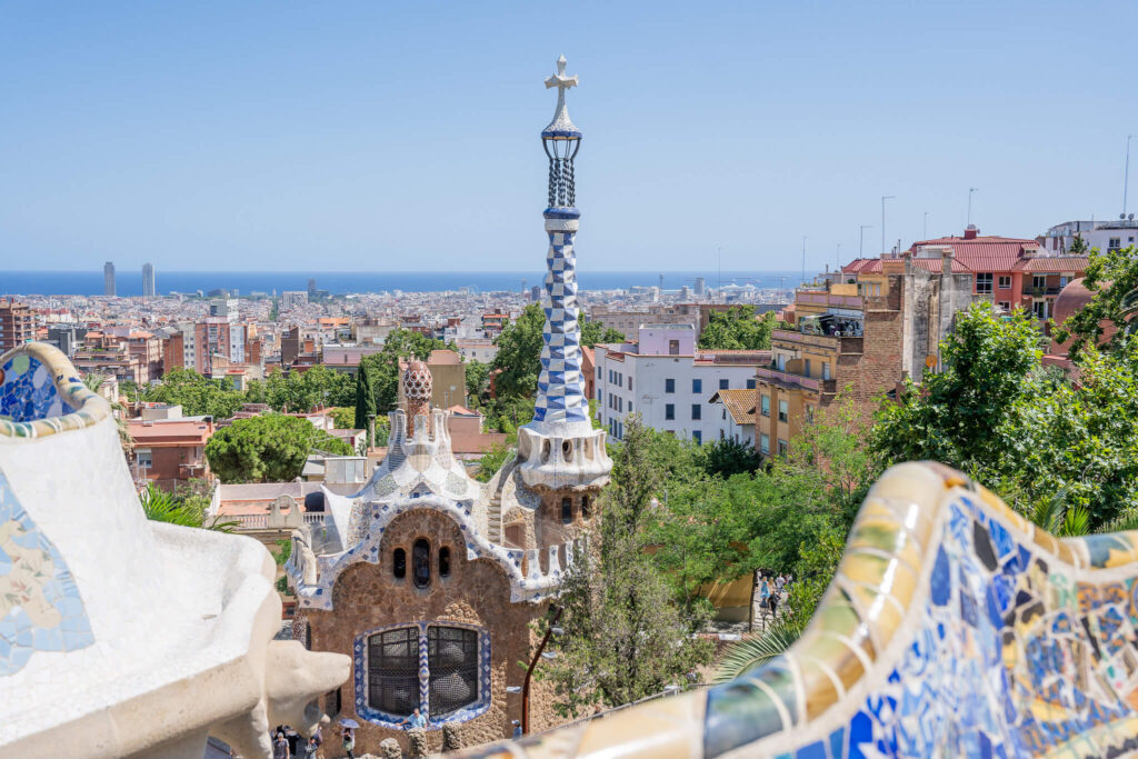one day in barcelona, park güell