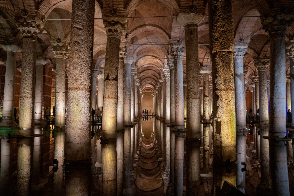 basilica cistern, istanbul, turkey