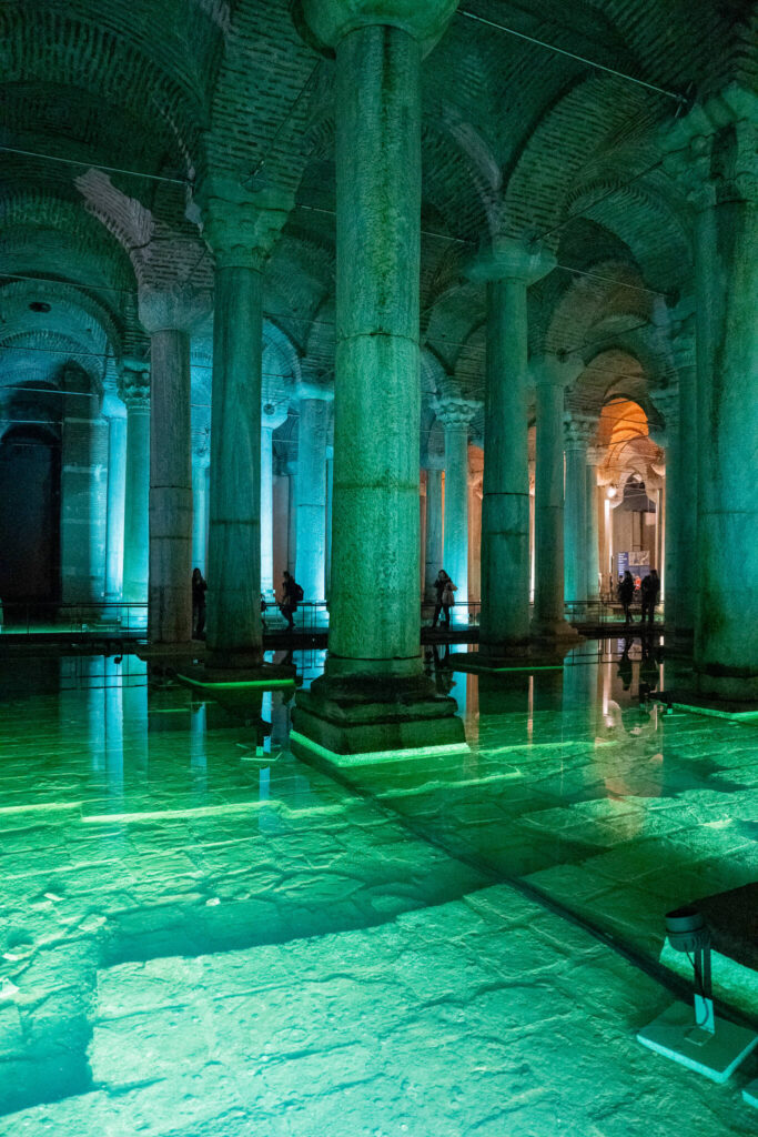 basilica cistern, istanbul, turkey
