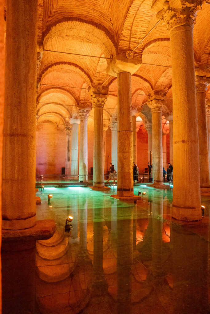 basilica cistern, istanbul, turkey