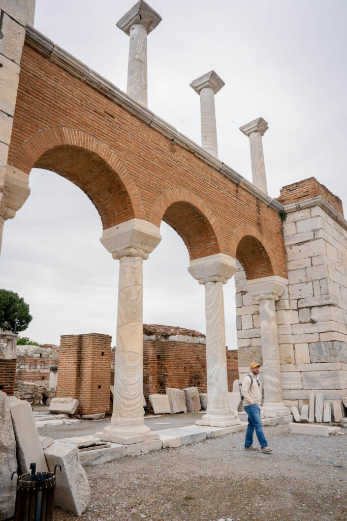 basilica of st john, selçuk, turkey