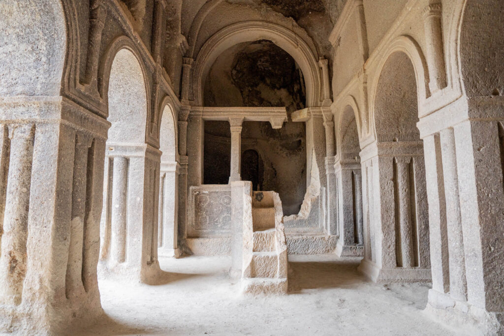 hidden church, cappadocia, turkey