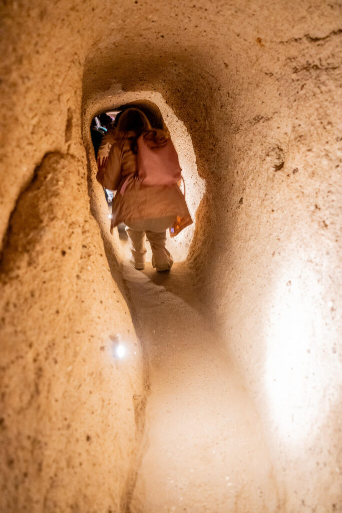 Kaymakli underground city, cappadocia, turkey 