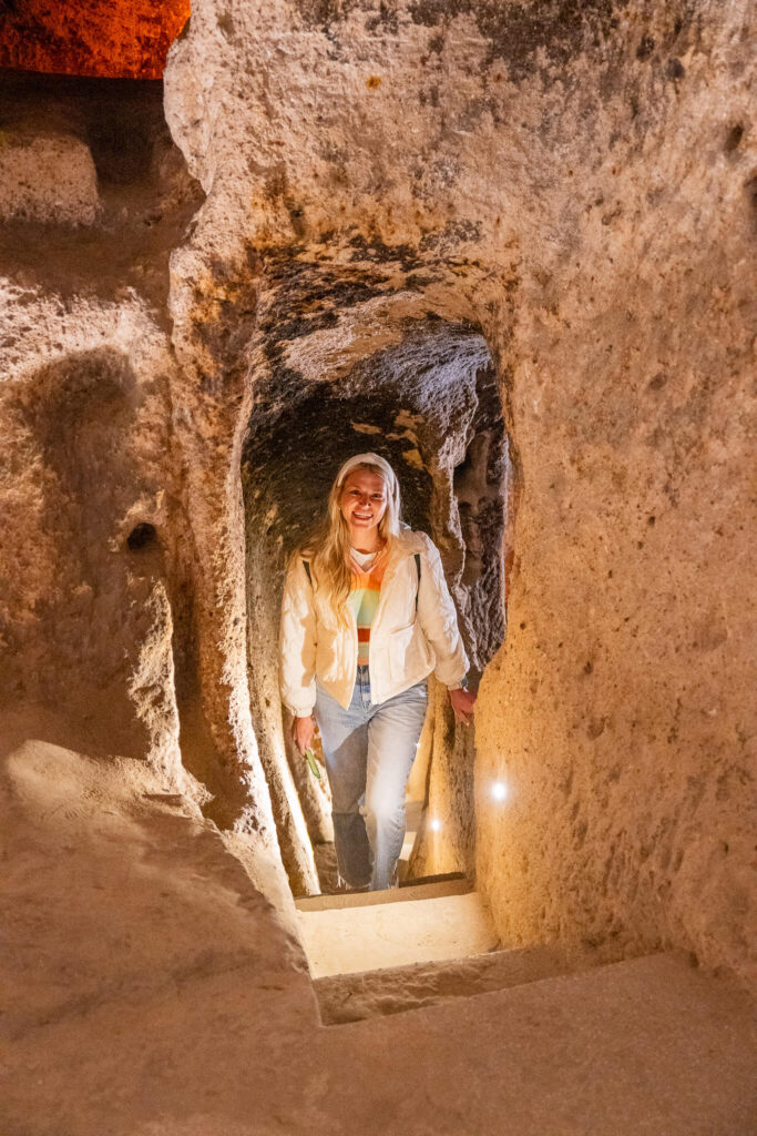 kaymakli underground city, turkey