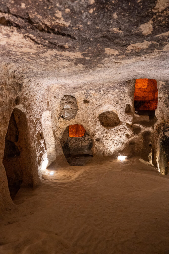 kaymakli underground city, turkey