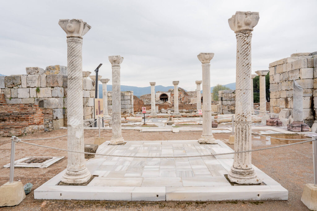 tomb of st john the apostle, selcuk, turkey