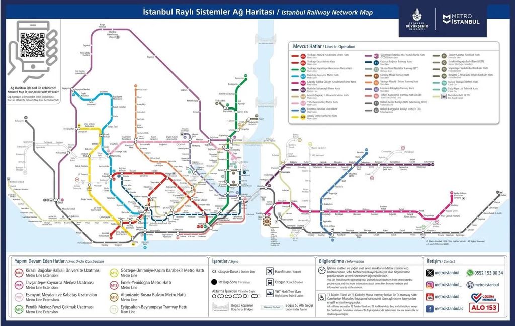 istanbuls metro map