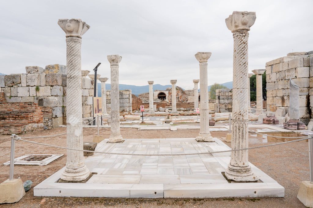 baslica of saint john, selรงuk, turkey