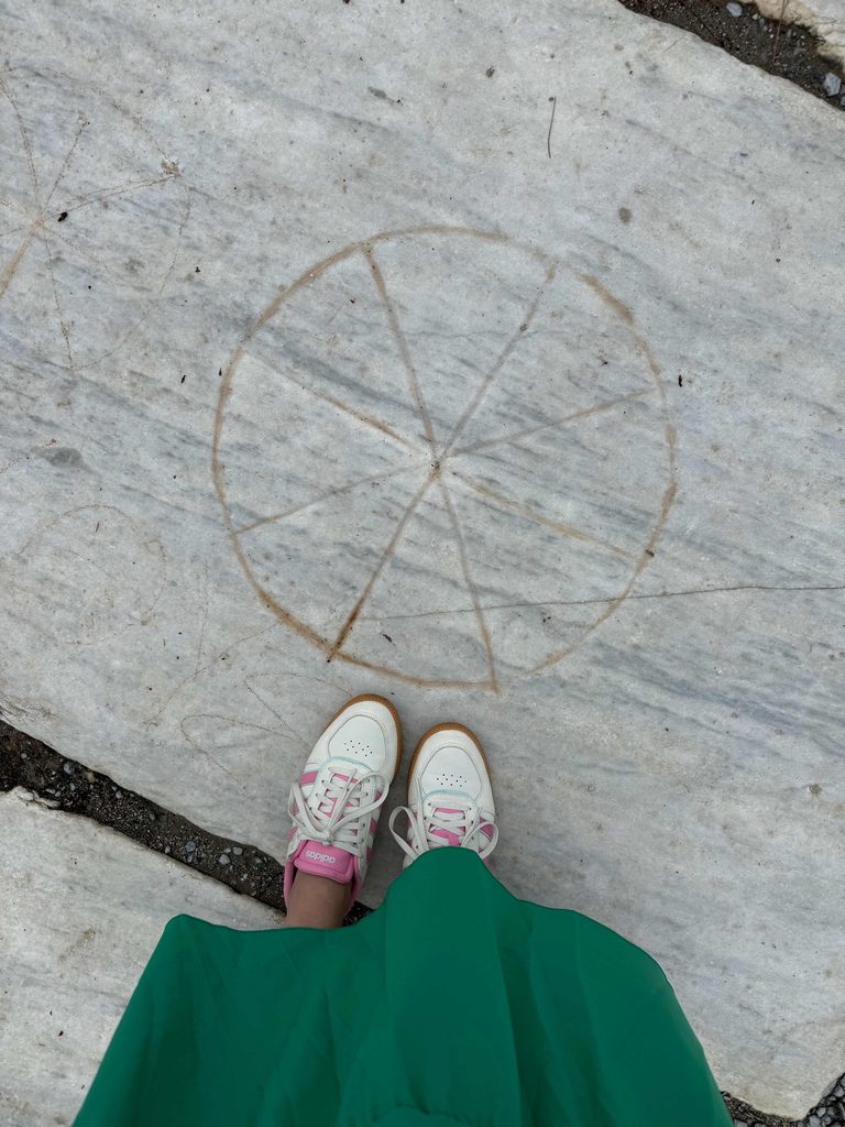 christian sign in ephesus, turkey