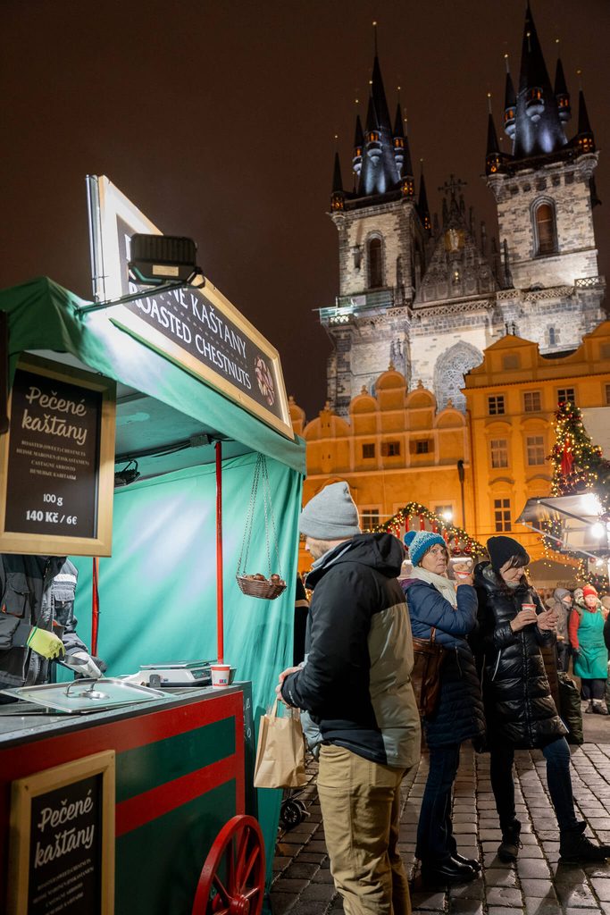 Old Town Square Christmas market, prague